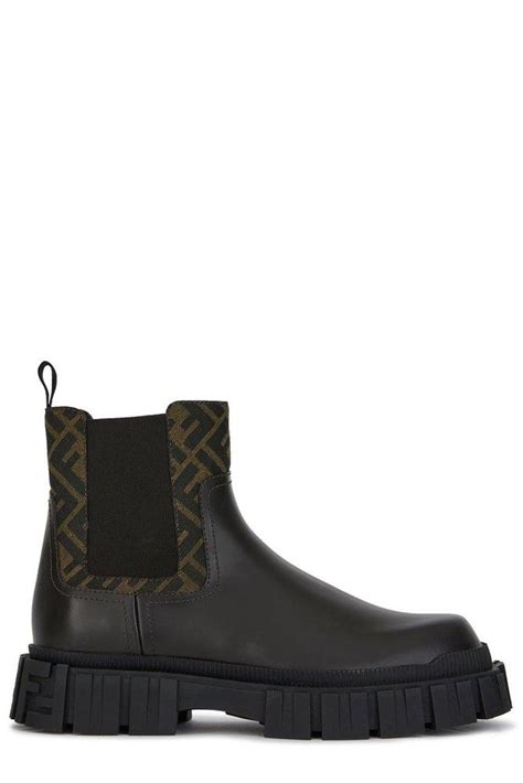 fendi slip on shoes men|fendi chelsea boots men's.